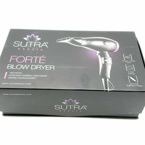 Sutra Beauty Forte Blow Dryer Black / Metallic Purple-1875 WATTS New